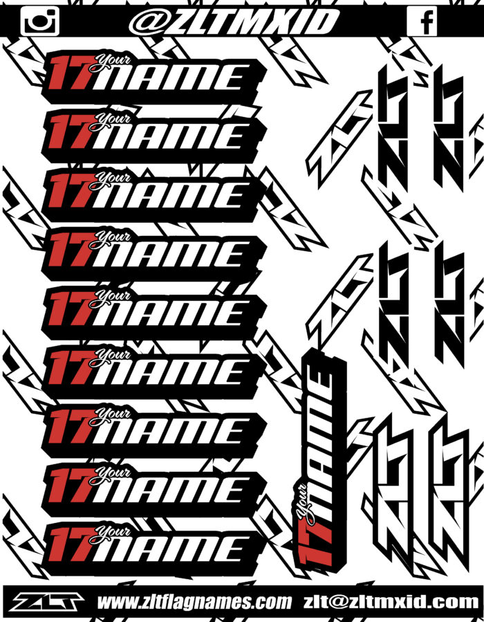 Number & Name Decals - Image 8